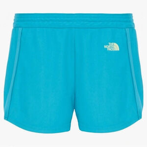 The North Face womens aqua blue Pulse Short Size S